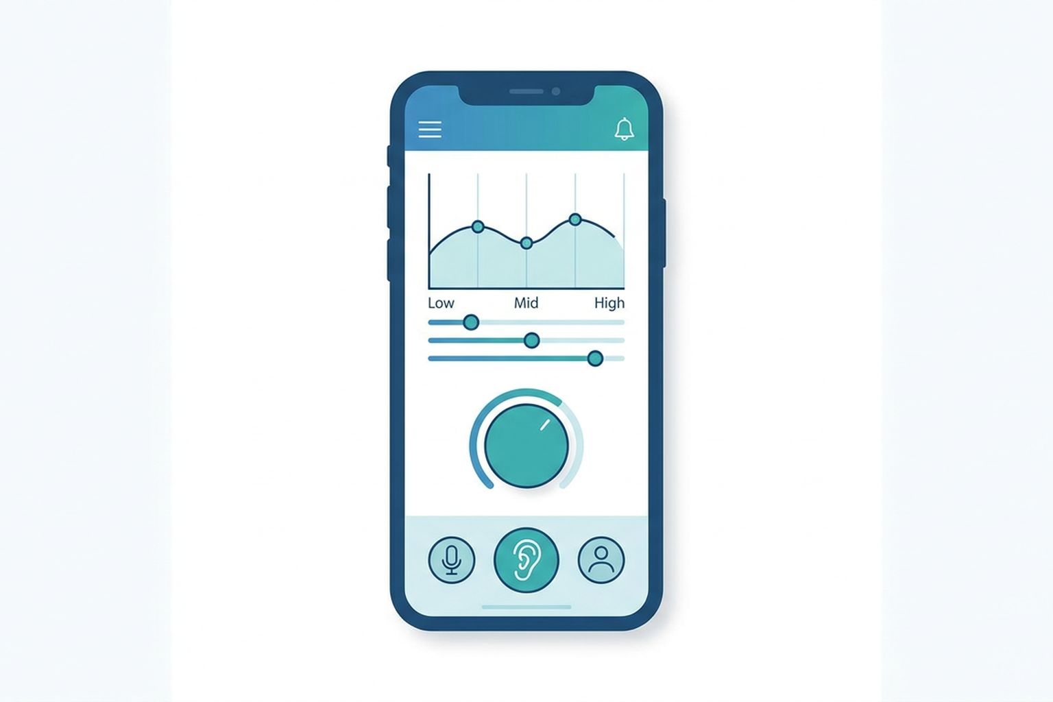 Smartphone app for self-fitting OTC hearing aids