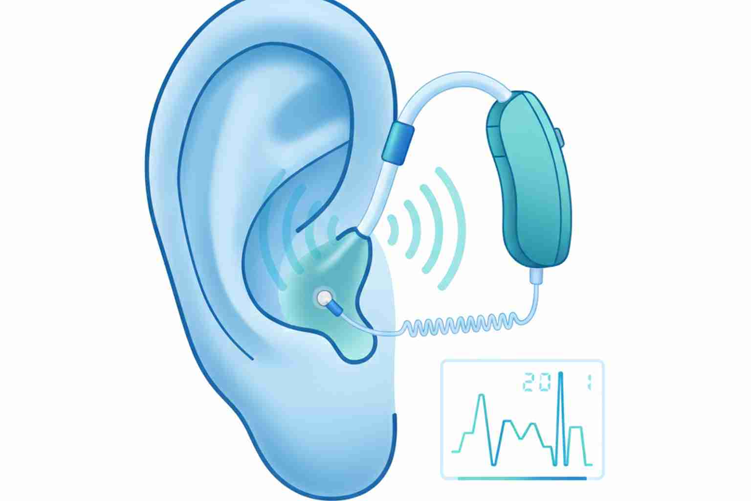 Real ear verification with probe microphone in ear canal