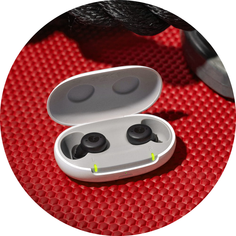 Signia Active Pro IX portable charging case