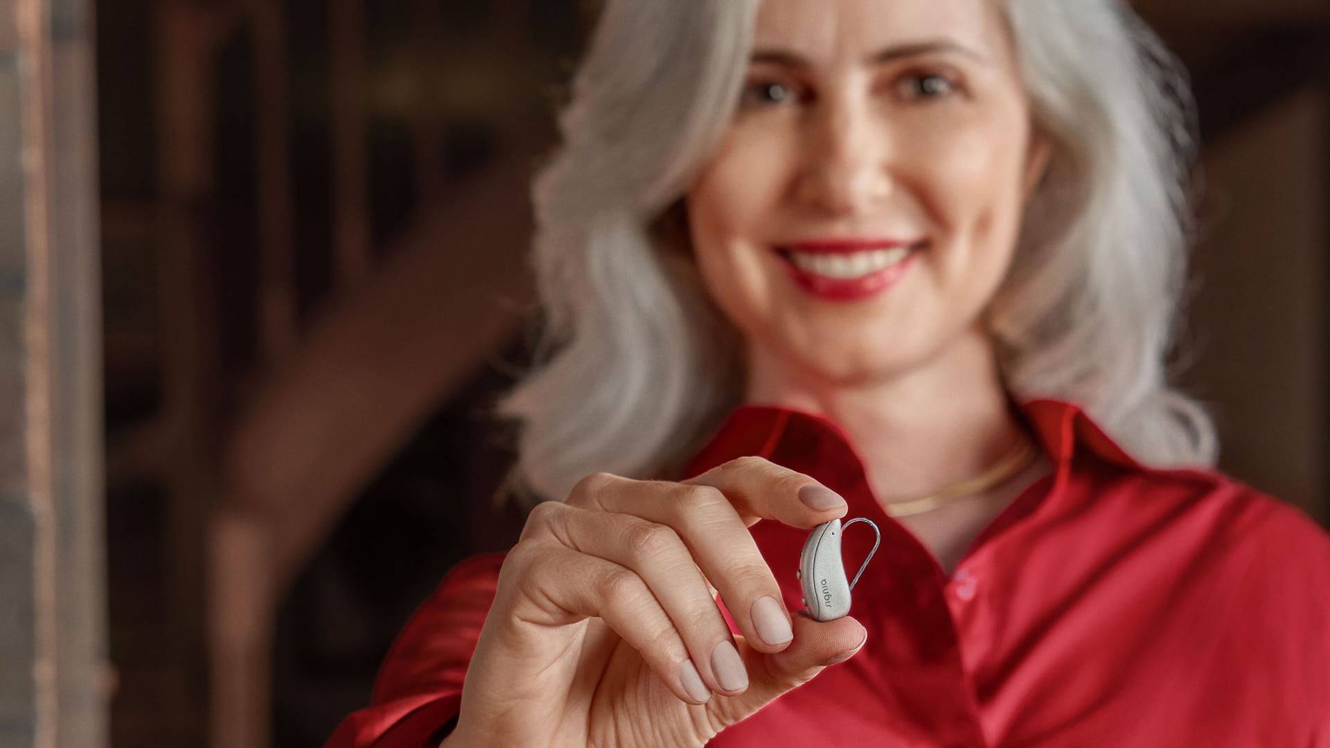 Signia Pure Charge&Go MaX rechargeable hearing aid - German engineered with multi-dimensional AI