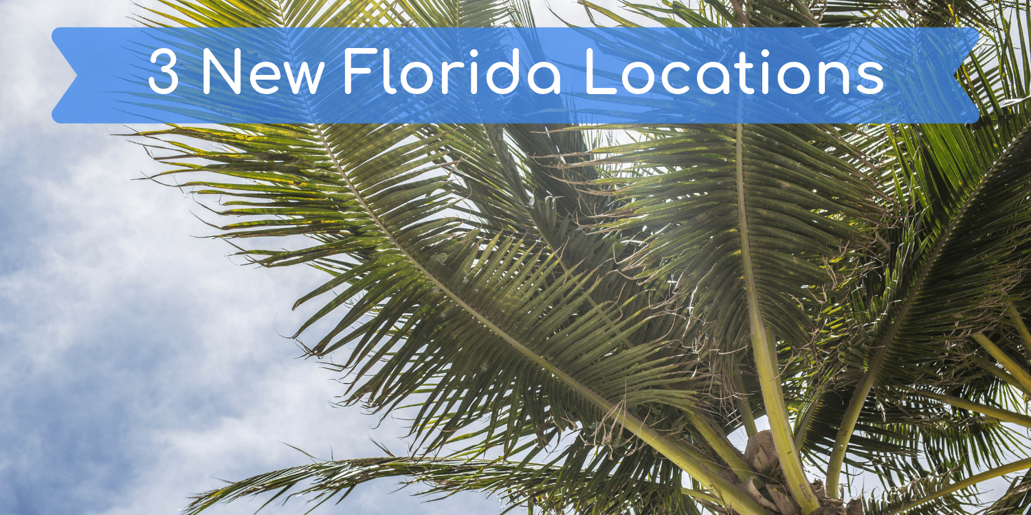 3 New Florida Locations