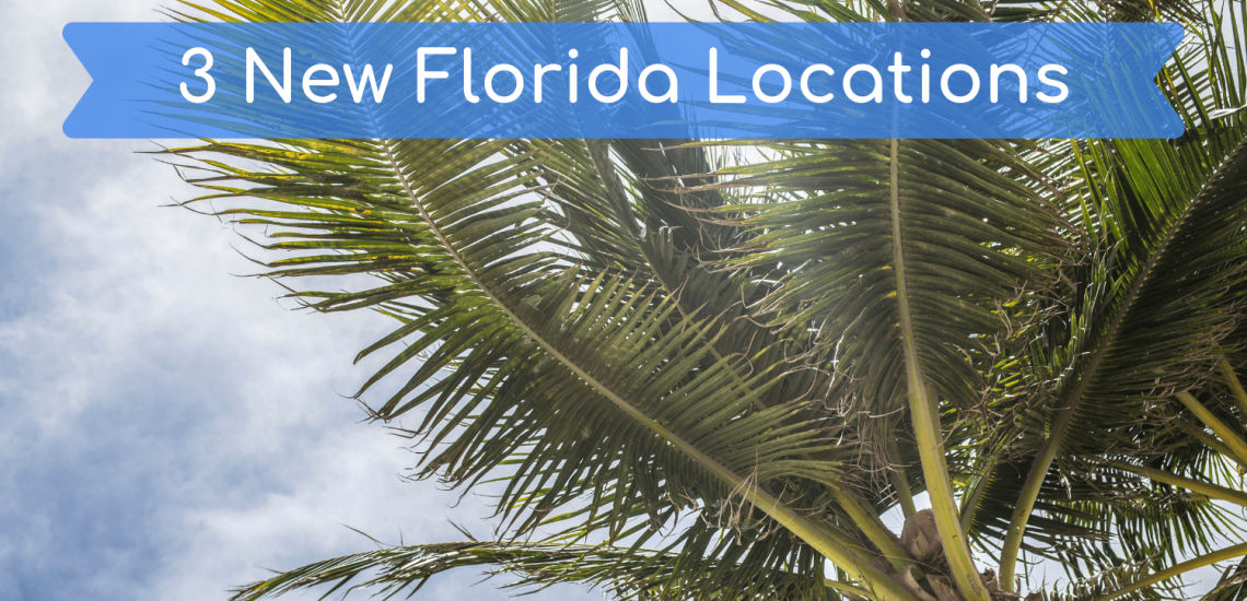3 New Florida Locations